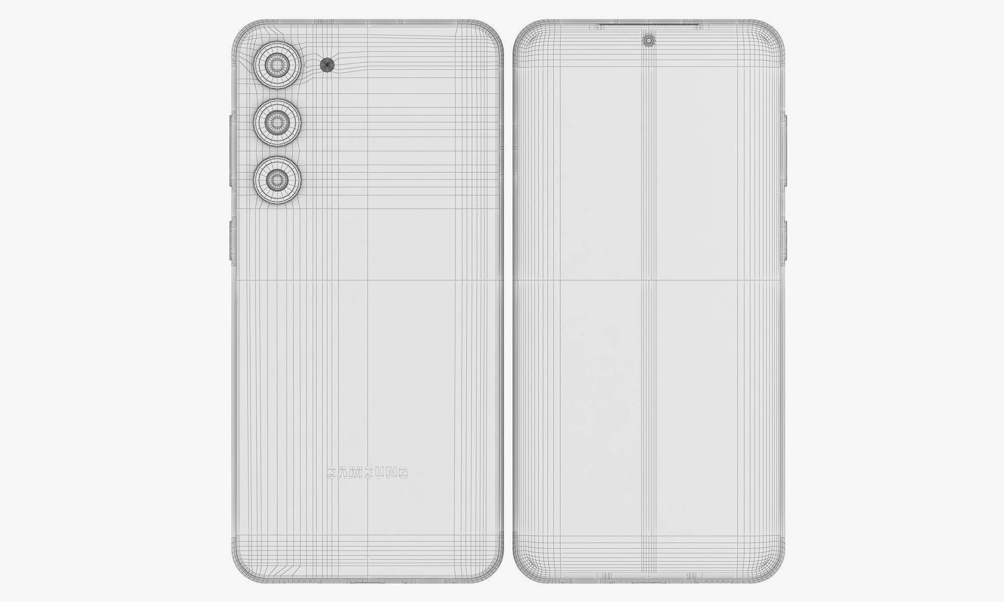 Samsung Galaxy S23 and S23 Plus and S23 Ultra 3D model_33