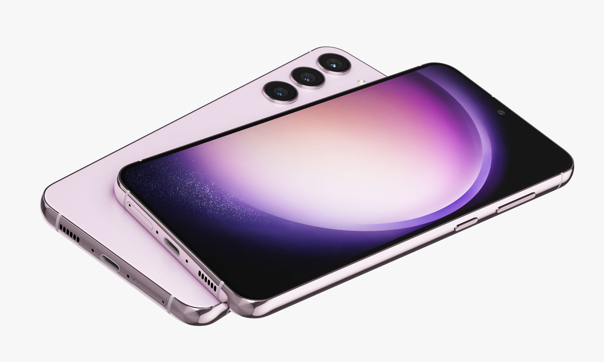 Samsung Galaxy S23 and S23 Plus and S23 Ultra 3D model_24