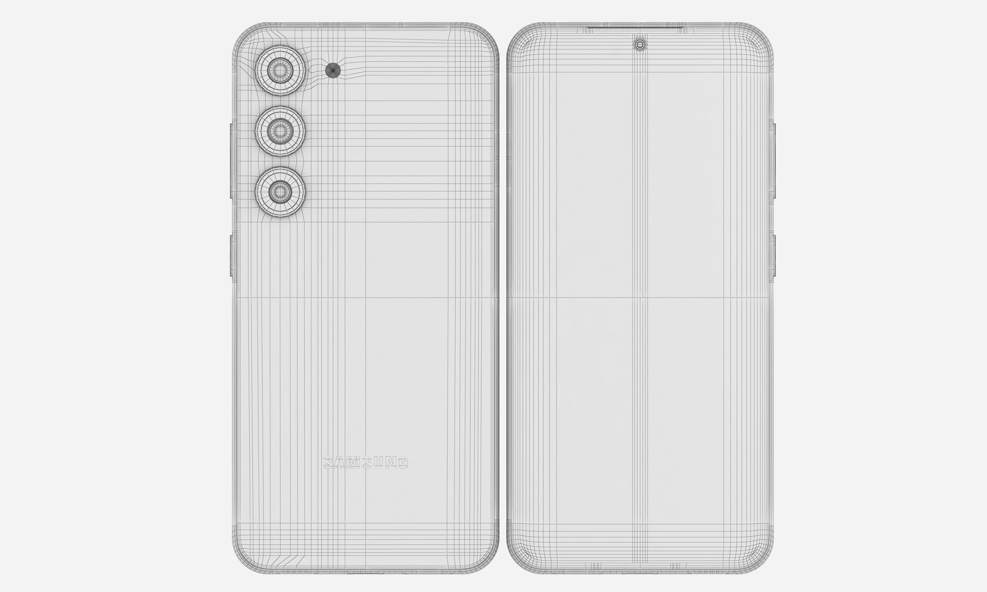Samsung Galaxy S23 and S23 Plus and S23 Ultra 3D model_50