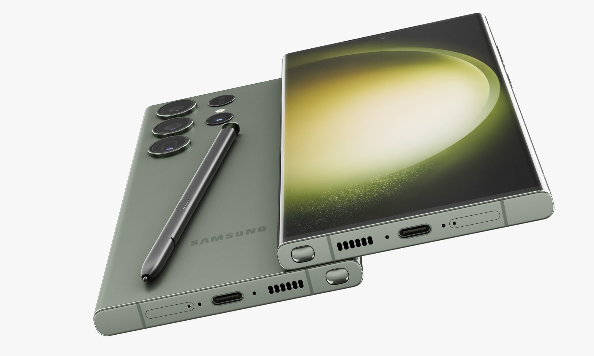 Samsung Galaxy S23 and S23 Plus and S23 Ultra 3D model_8