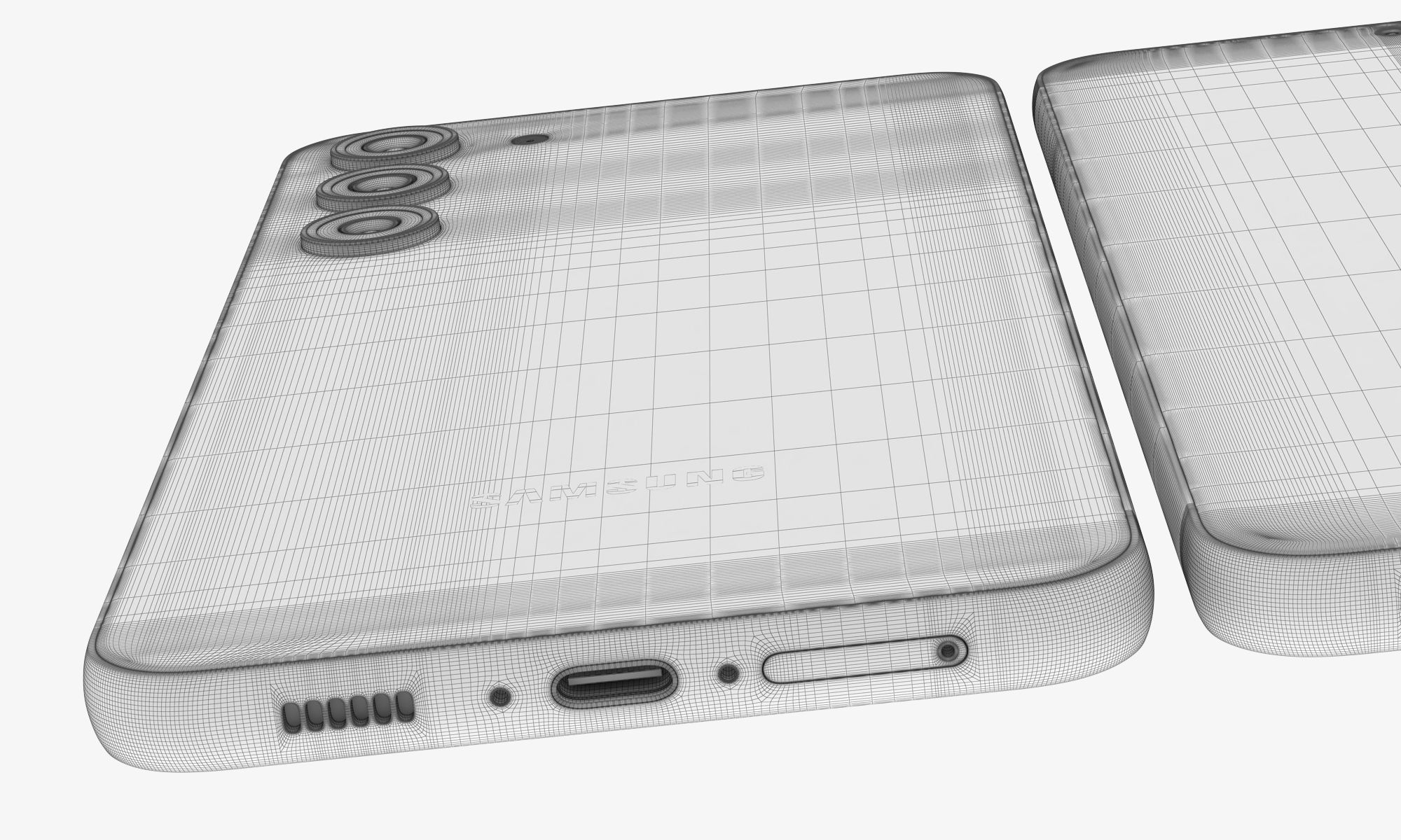 Samsung Galaxy S23 and S23 Plus and S23 Ultra 3D model_37