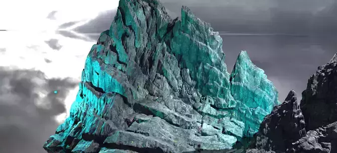 Mountain Rock shards Kit bash 2