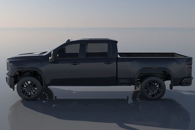 GMC Sierra 2500 2022 3D print model 2