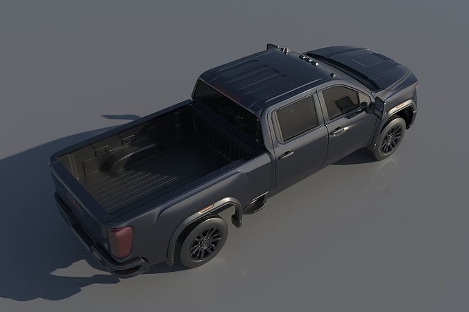GMC Sierra 2500 2022 3D print model 5