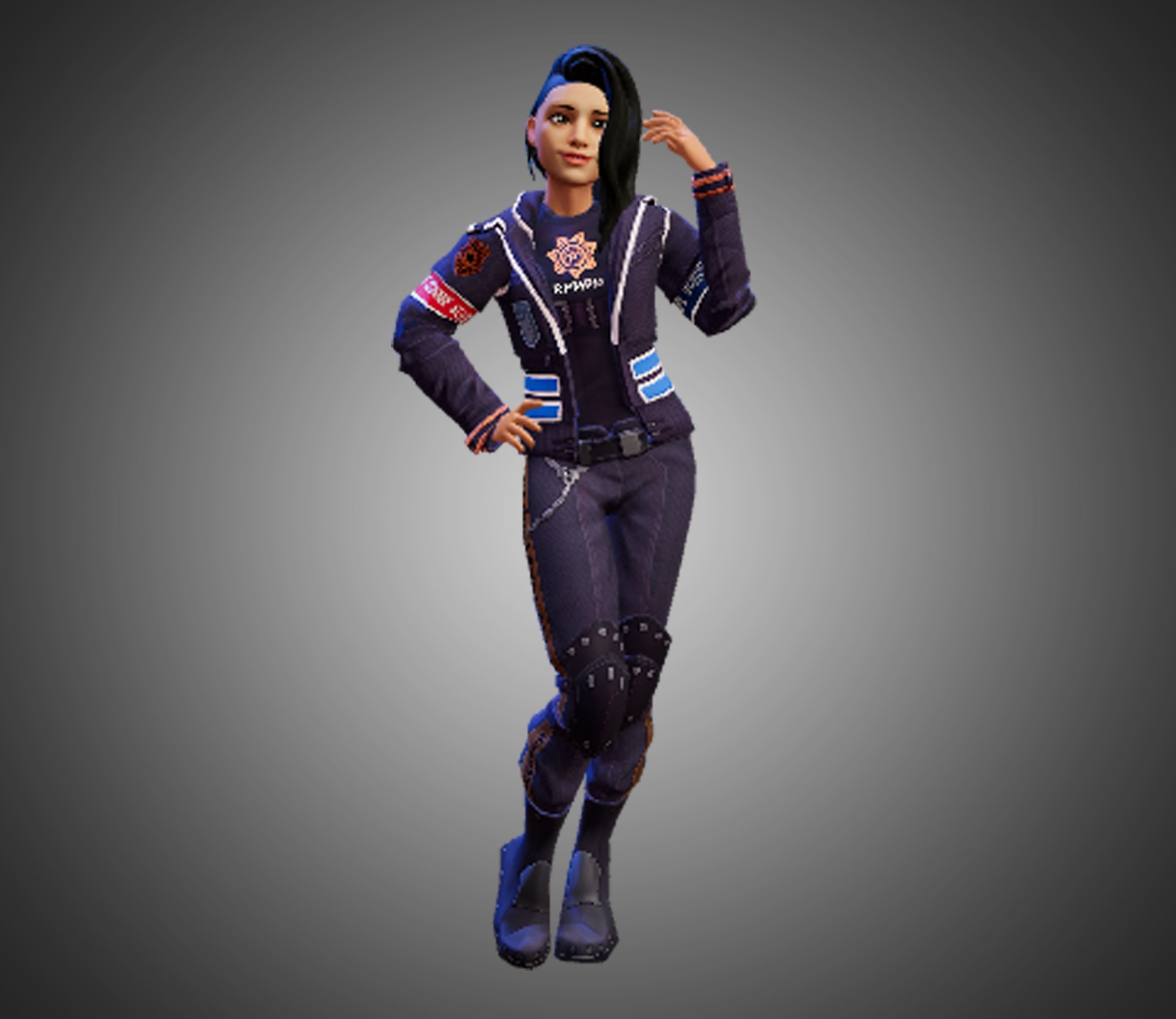 3D model 3D Girl rigged Character for games VR / AR / low-poly | CGTrader