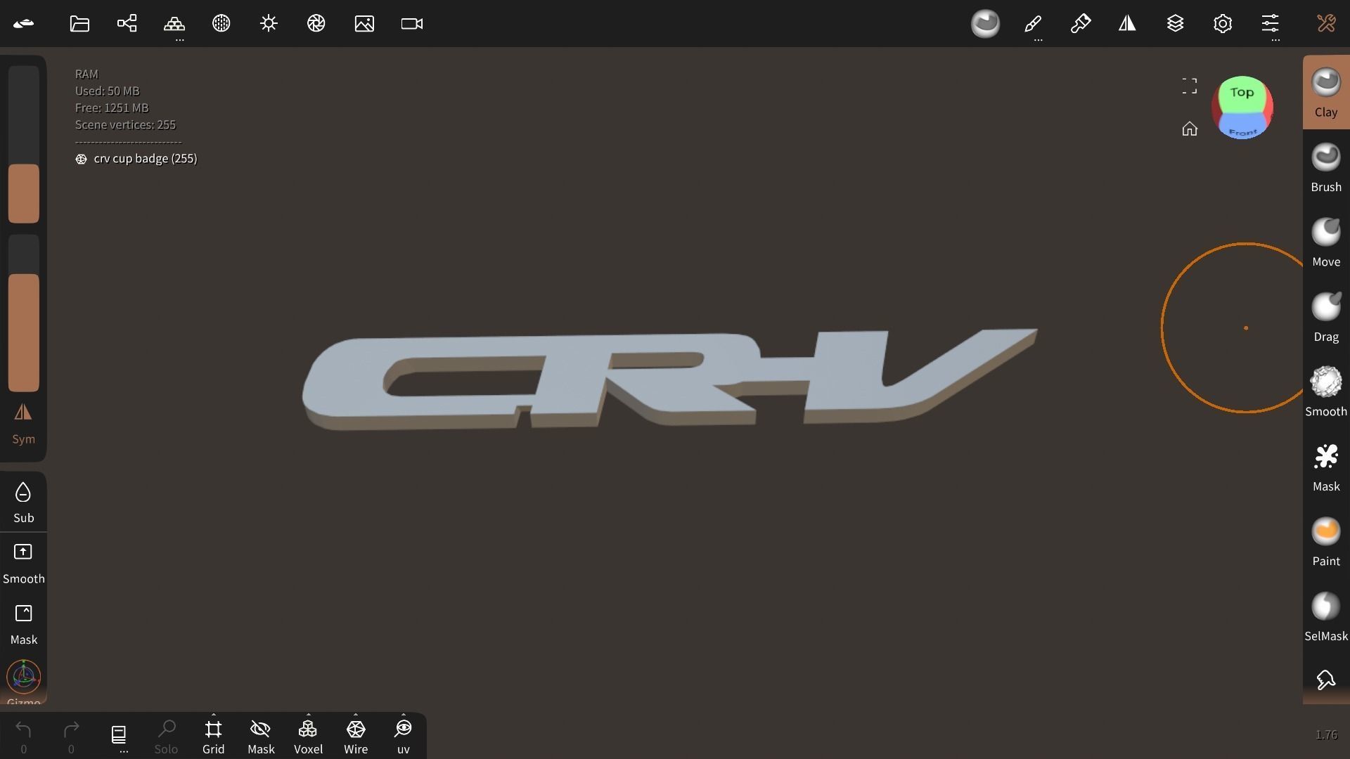 CR V INFAMOUS CUP HOLDER FIX 3D print model_6