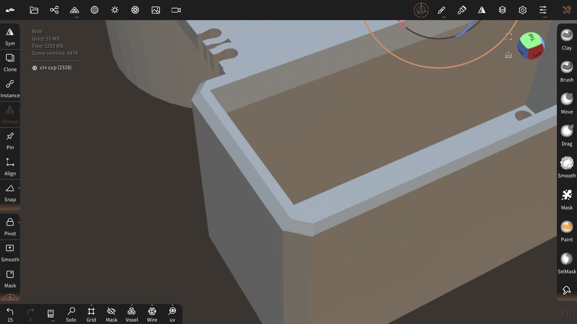 CR V INFAMOUS CUP HOLDER FIX 3D print model_4