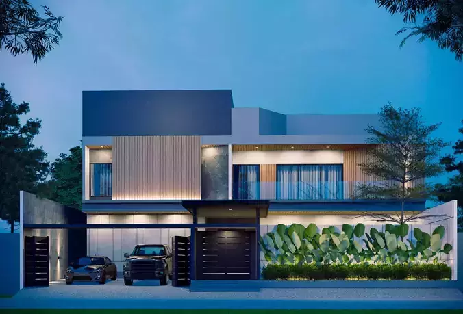 MM Residence 3D model MM Residence 3D model