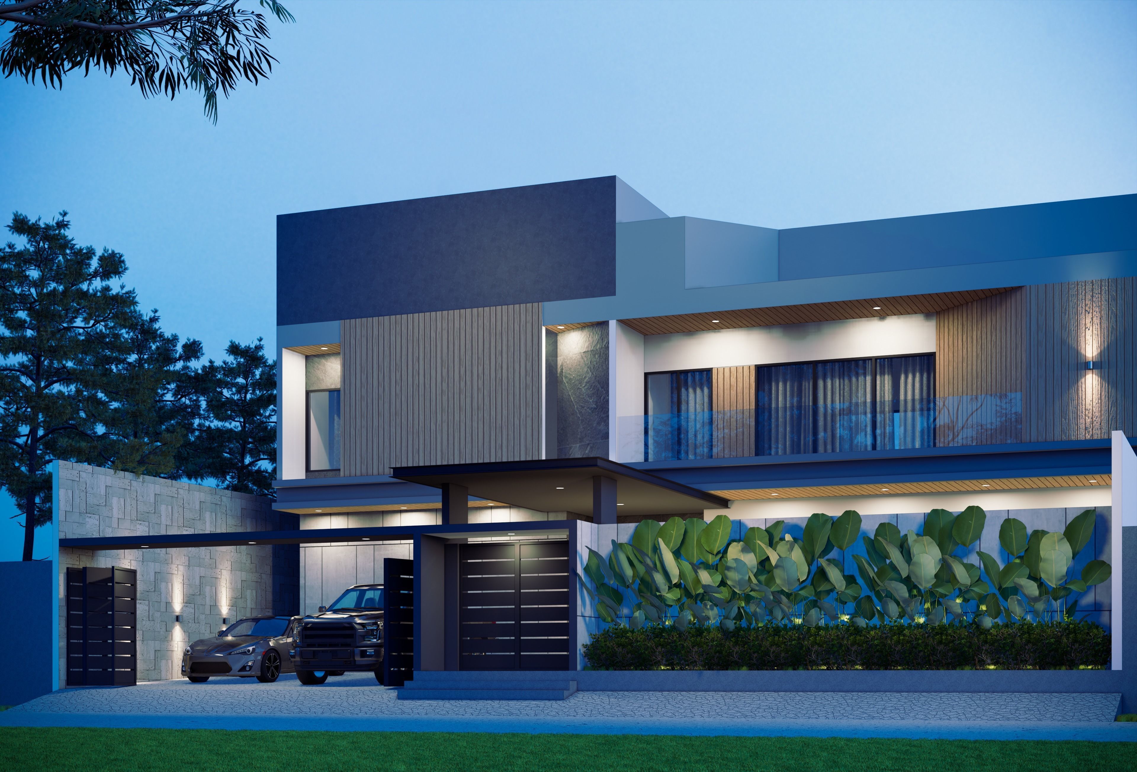 MM Residence 3D model_2