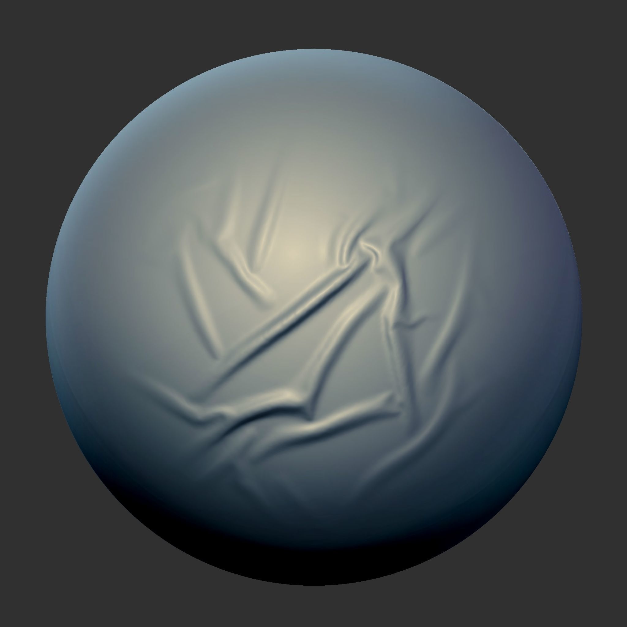 60 ZBrush Brush and  Alpha Folds 3D model_20