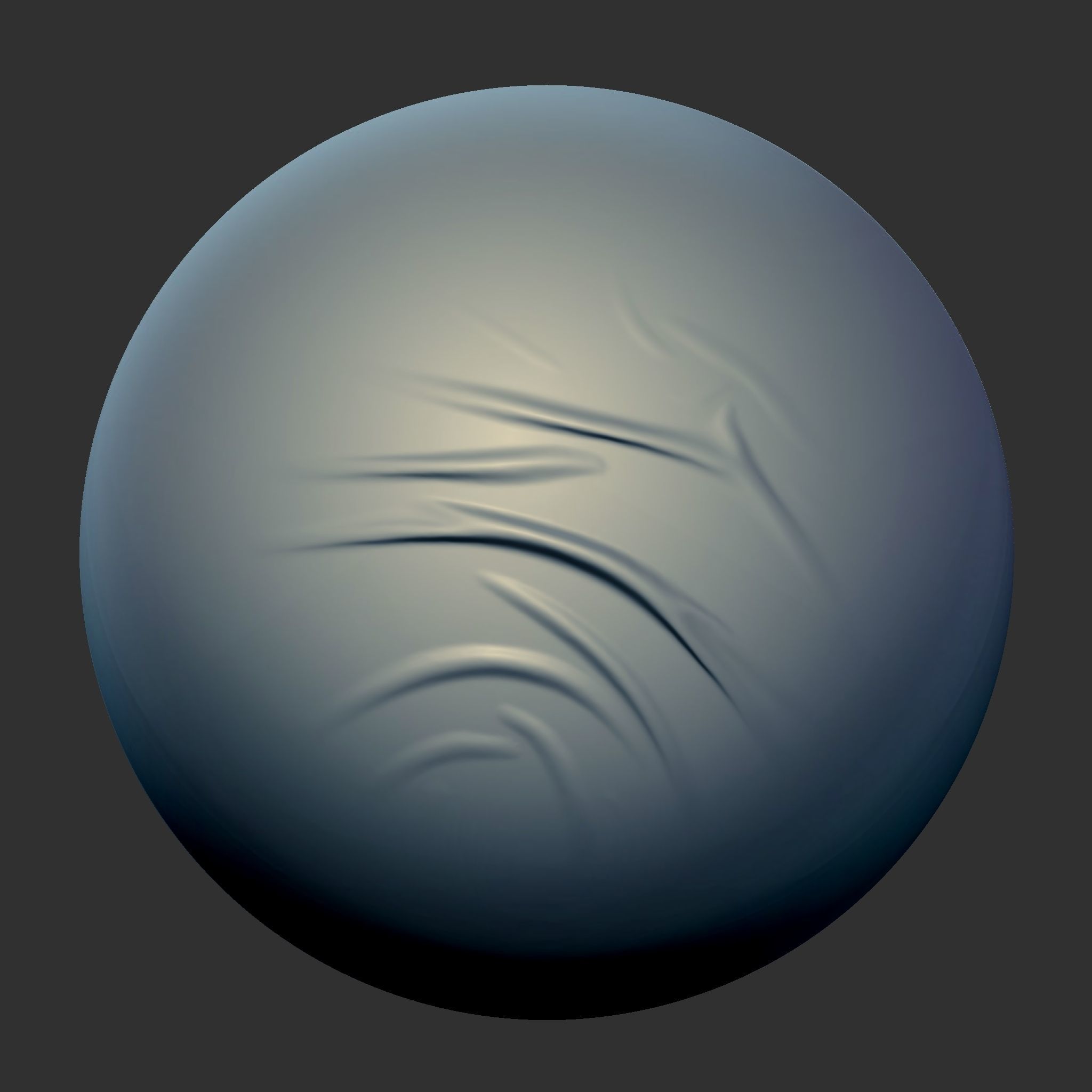 60 ZBrush Brush and  Alpha Folds 3D model_29