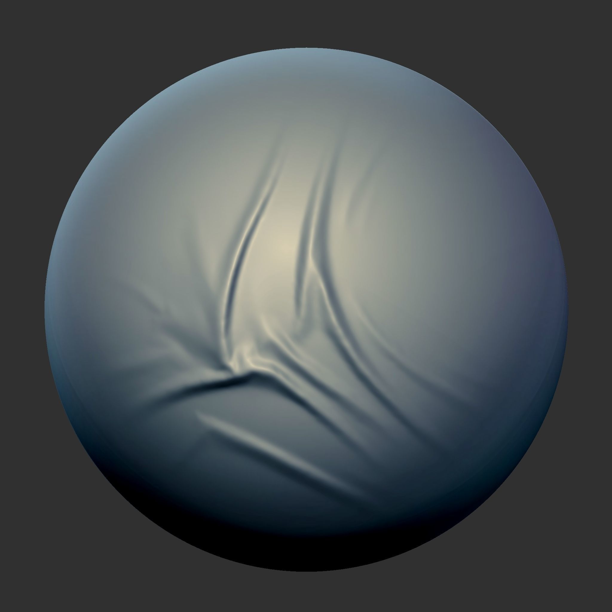 60 ZBrush Brush and  Alpha Folds 3D model_17