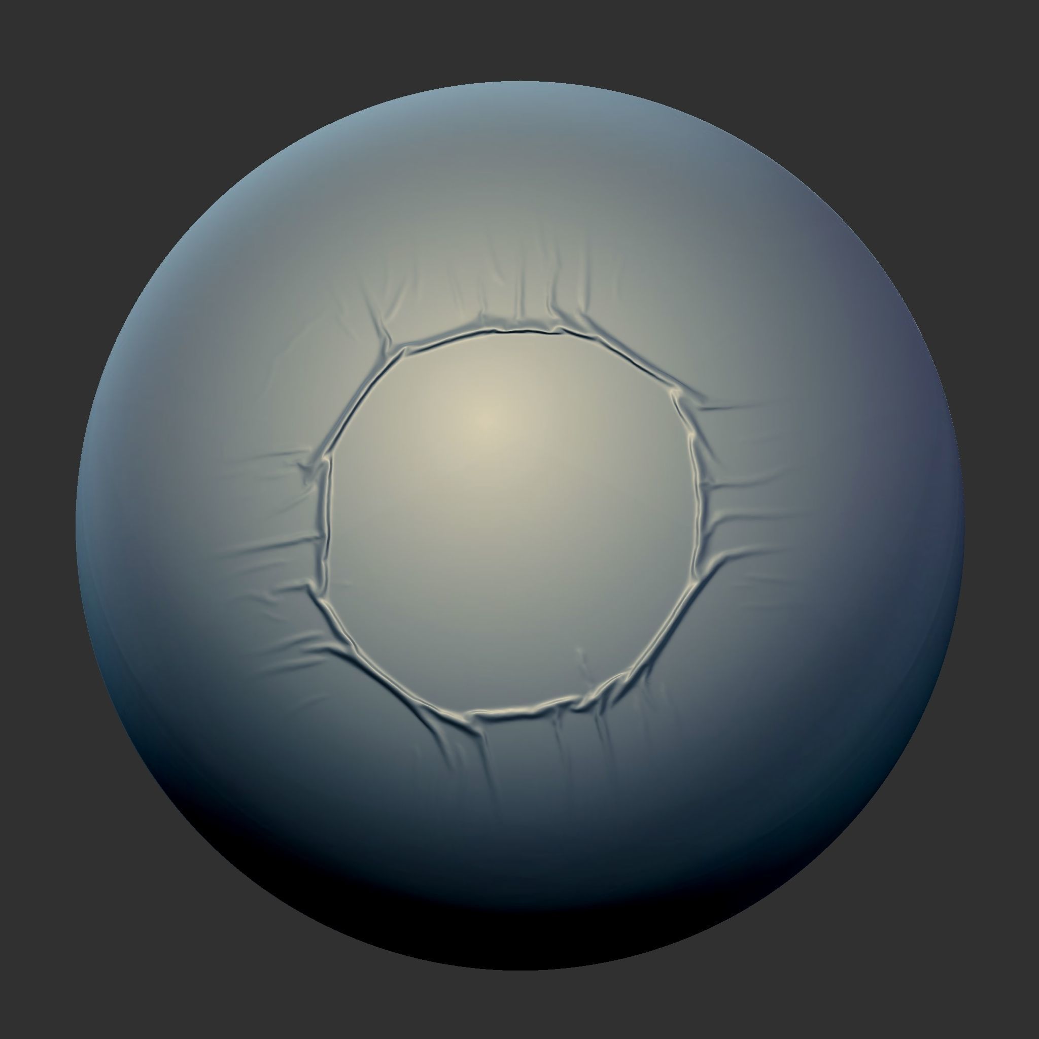 60 ZBrush Brush and  Alpha Folds 3D model_36