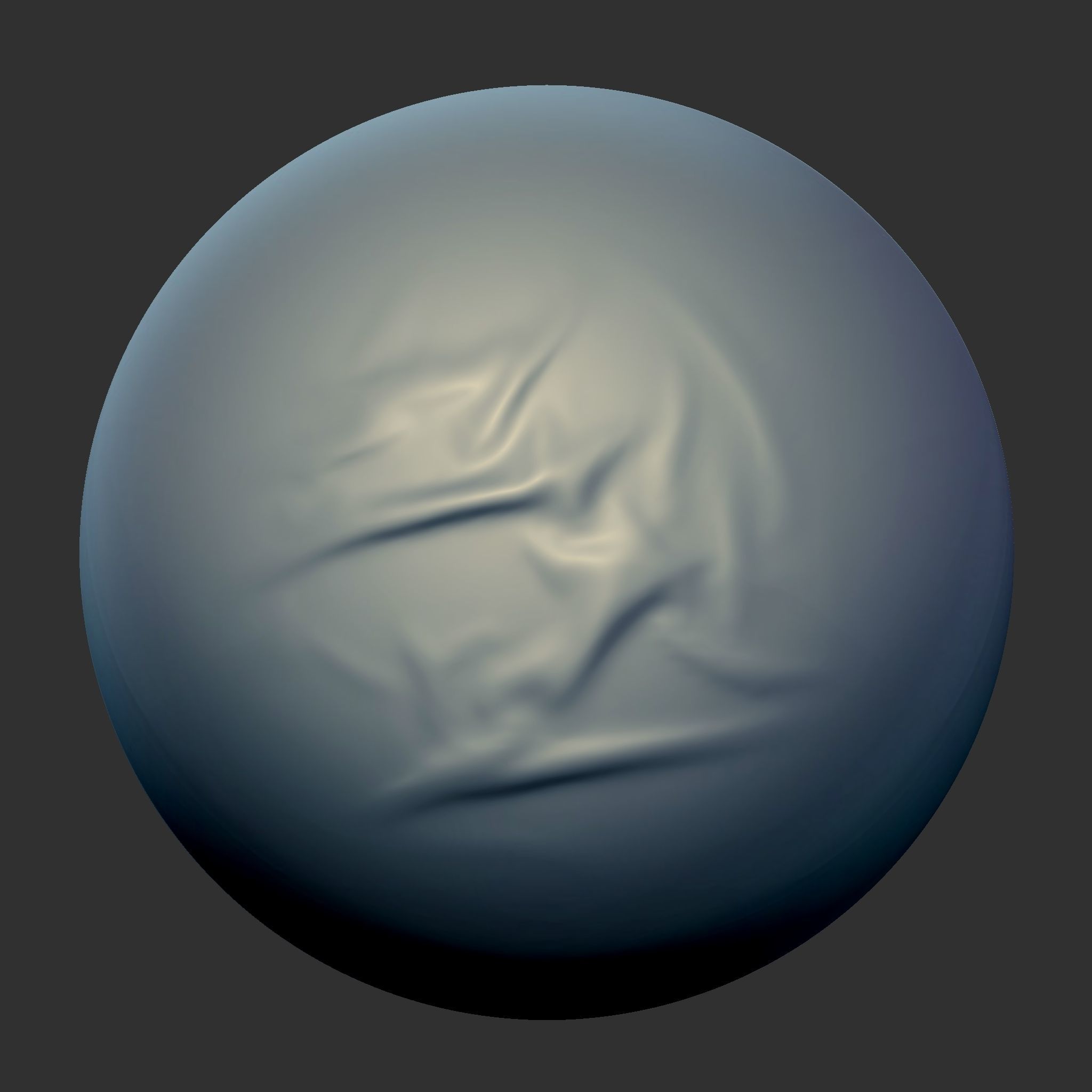 60 ZBrush Brush and  Alpha Folds 3D model_59