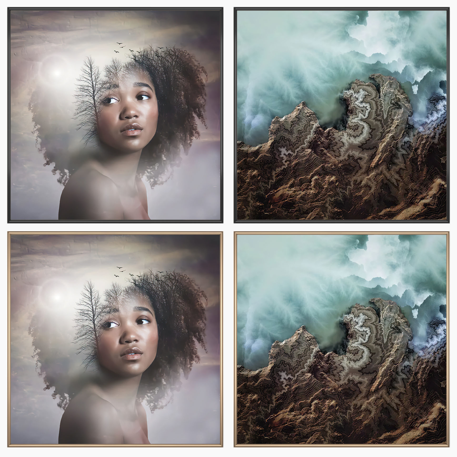 Wall Art Set 3872 3D model_1