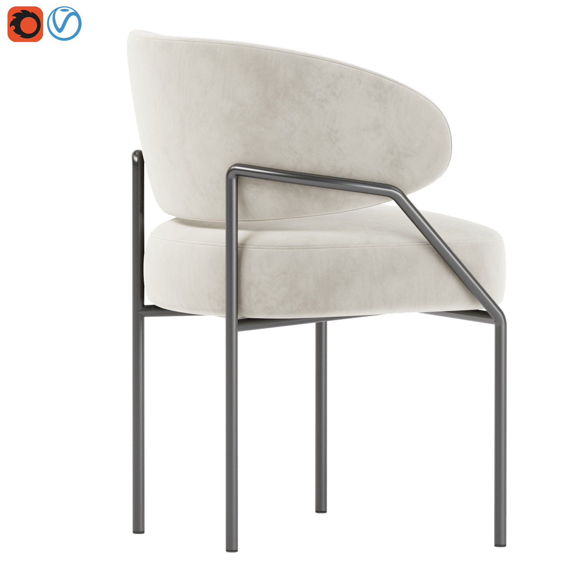 ISETTA Chair by meridiani 3D model_15