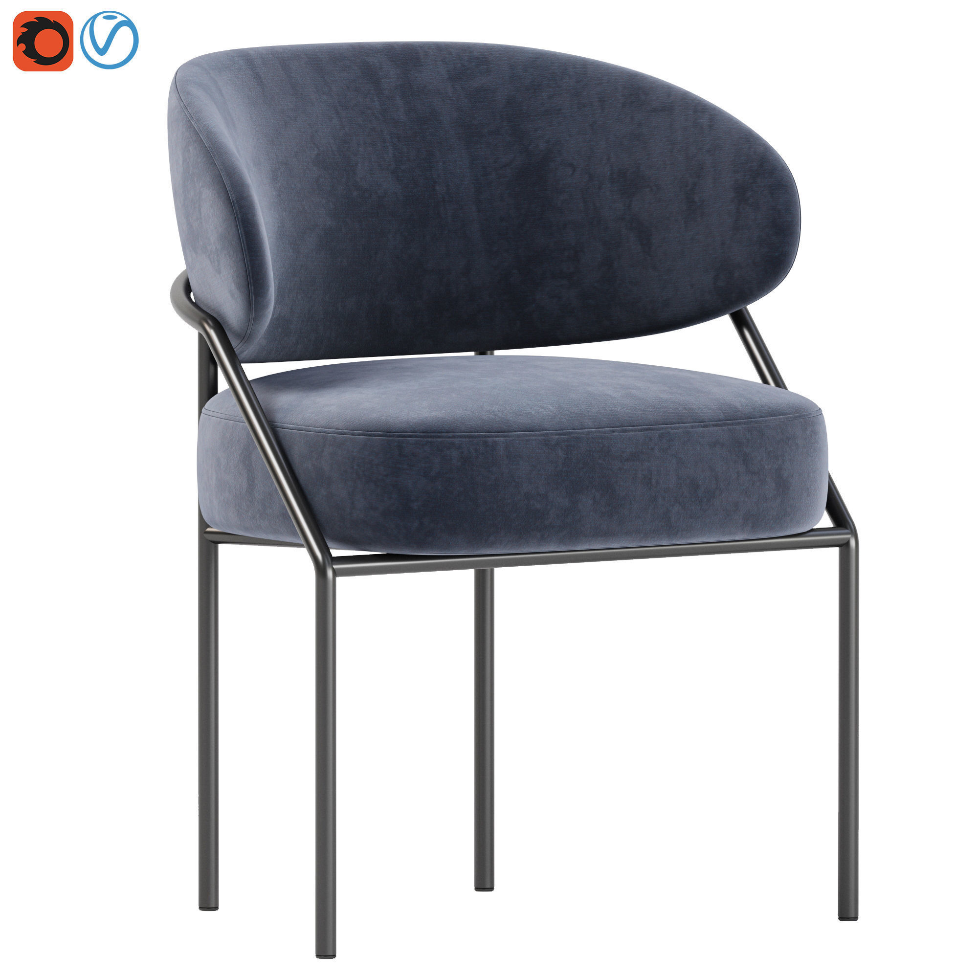 ISETTA Chair by meridiani 3D model_2