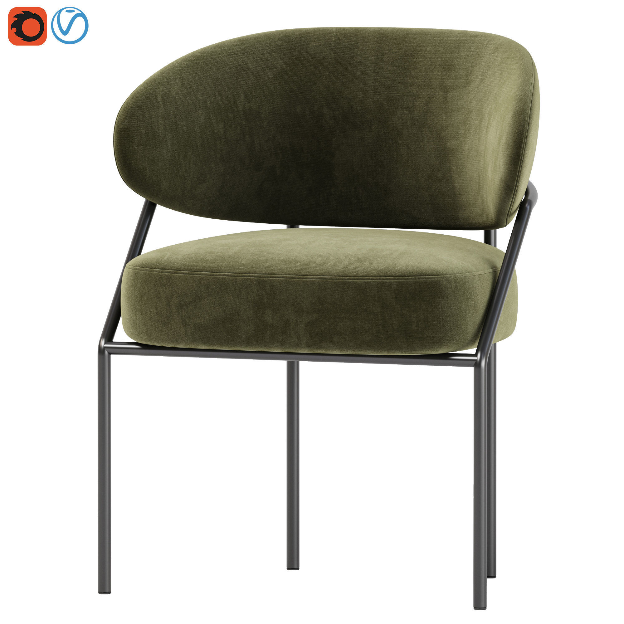 ISETTA Chair by meridiani 3D model_5