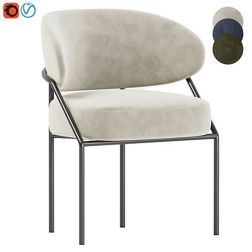 ISETTA Chair by meridiani 3D model 4