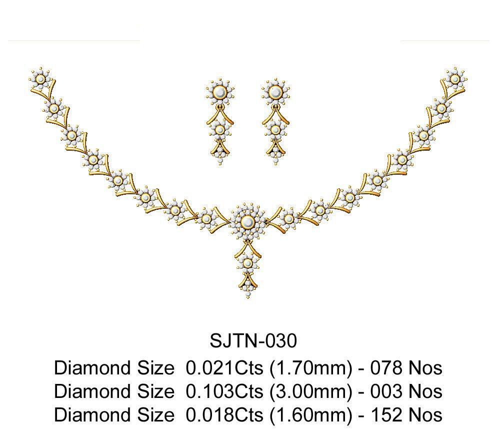  necklace bulk 50 3dm files ready to print part 02 3D print model_17