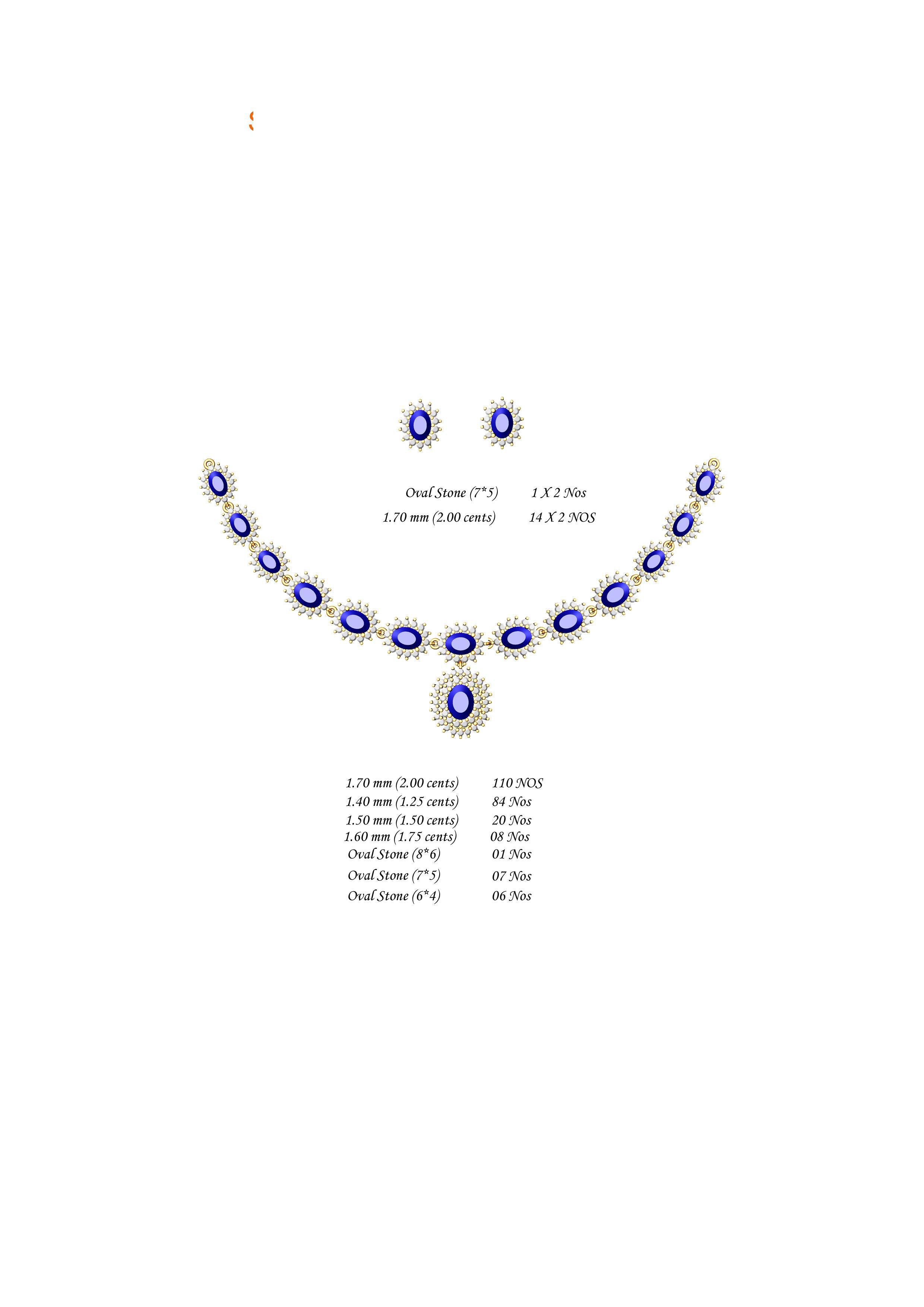  necklace bulk 50 3dm files ready to print part 02 3D print model_1