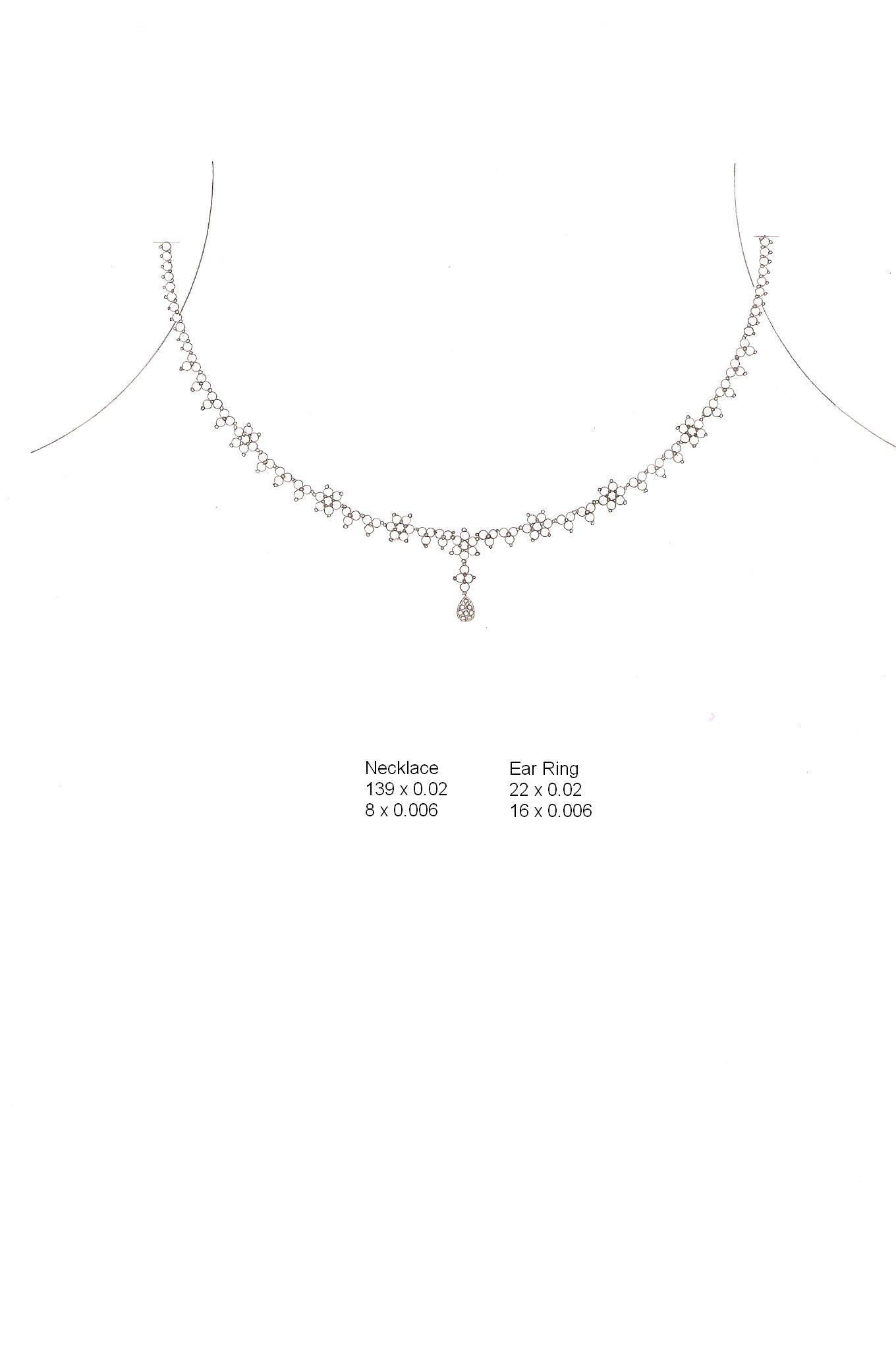  necklace bulk 50 3dm files ready to print part 02 3D print model_22