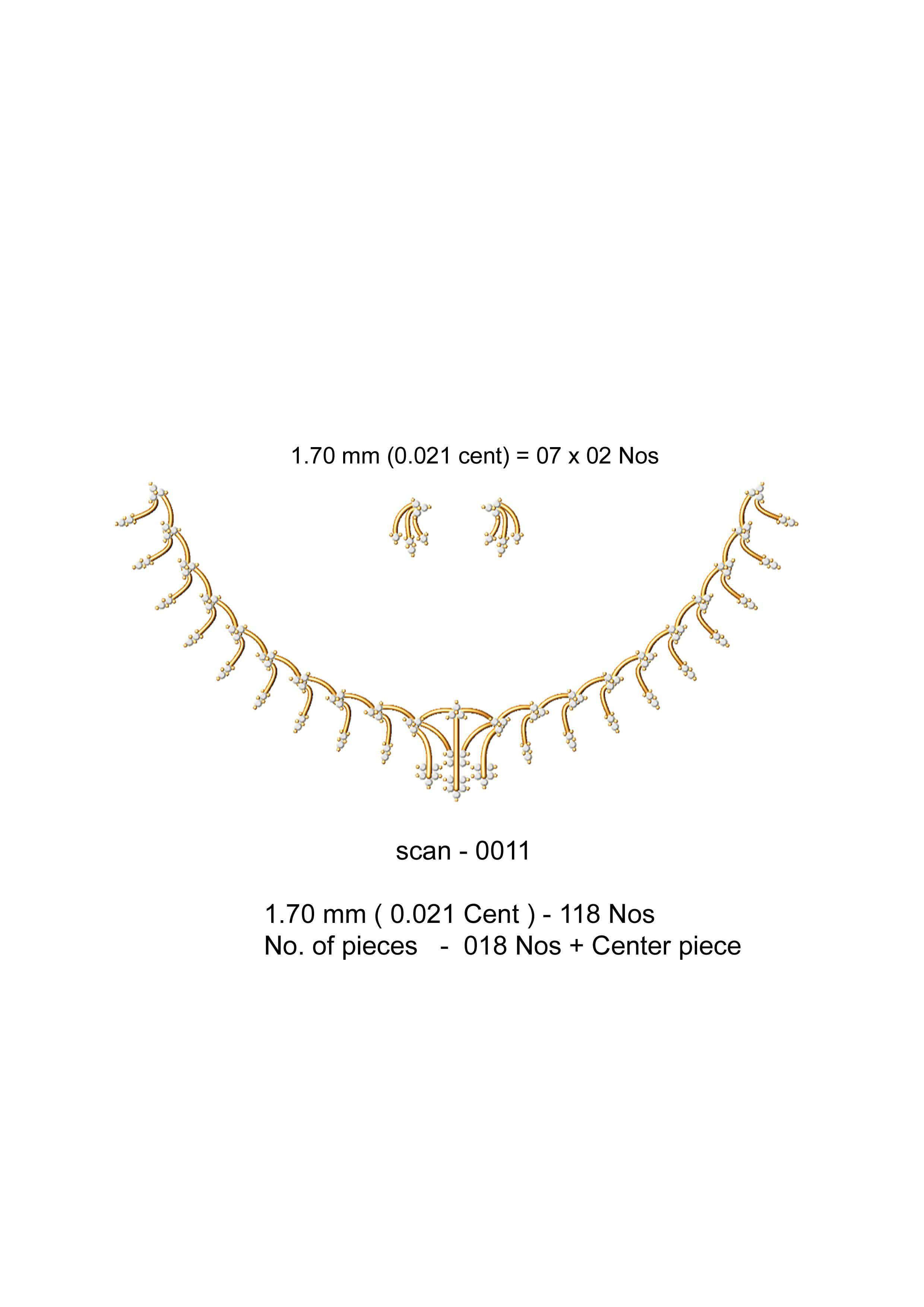  necklace bulk 50 3dm files ready to print part 02 3D print model_42