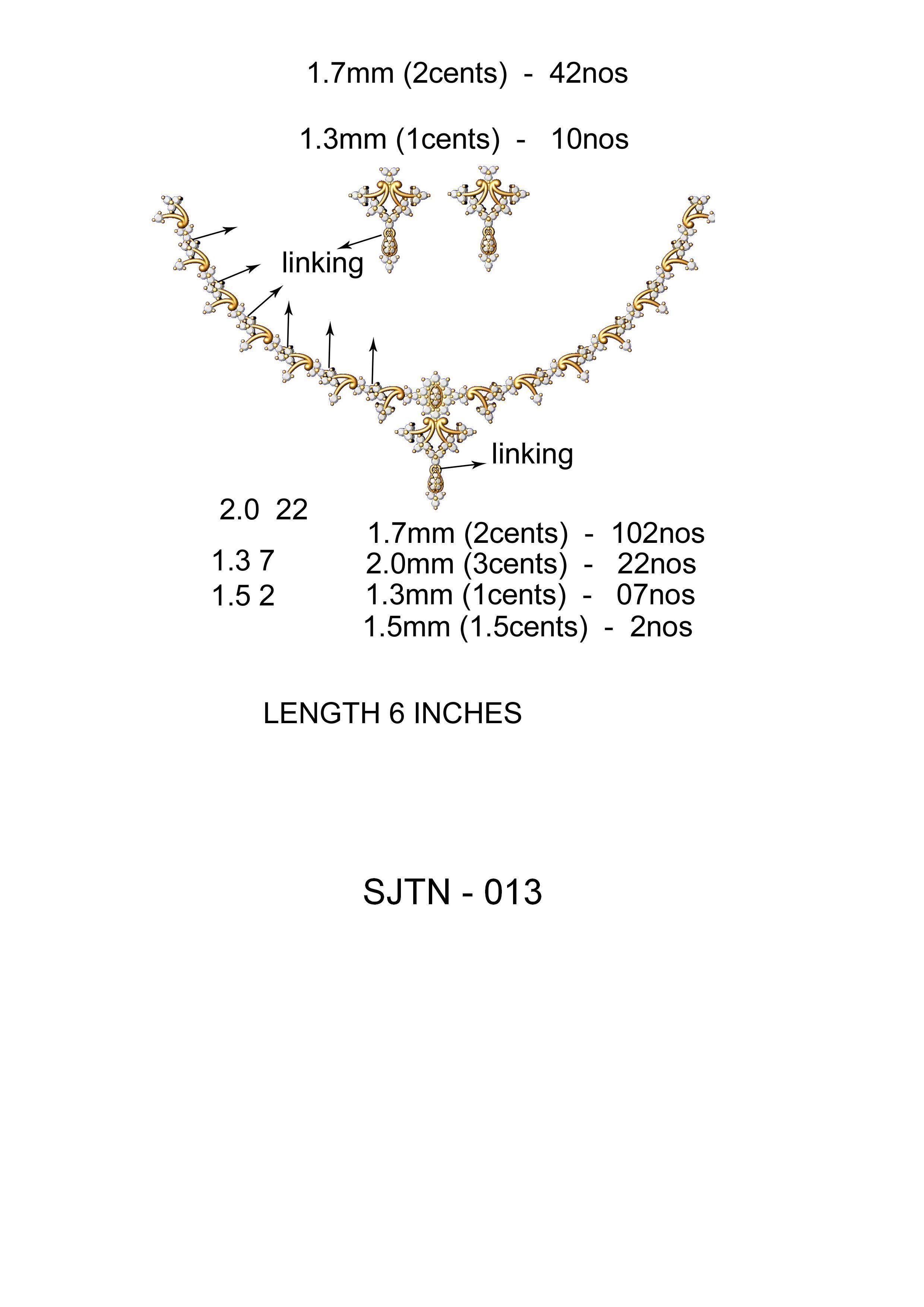  necklace bulk 50 3dm files ready to print part 02 3D print model_3