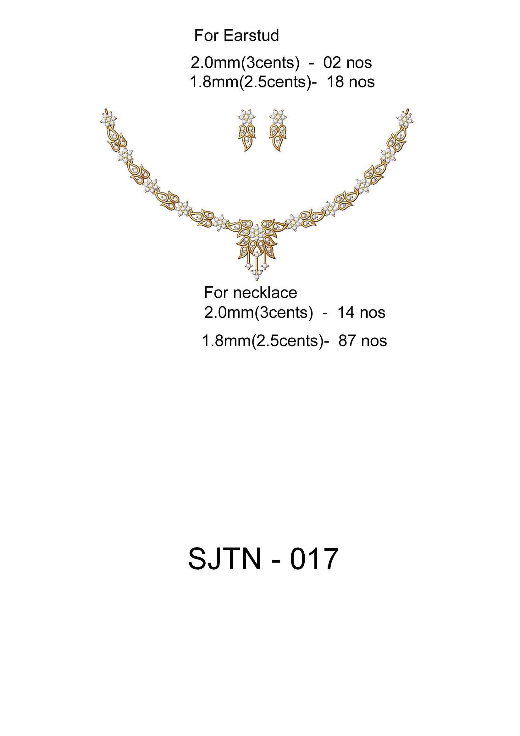  necklace bulk 50 3dm files ready to print part 02 3D print model_6