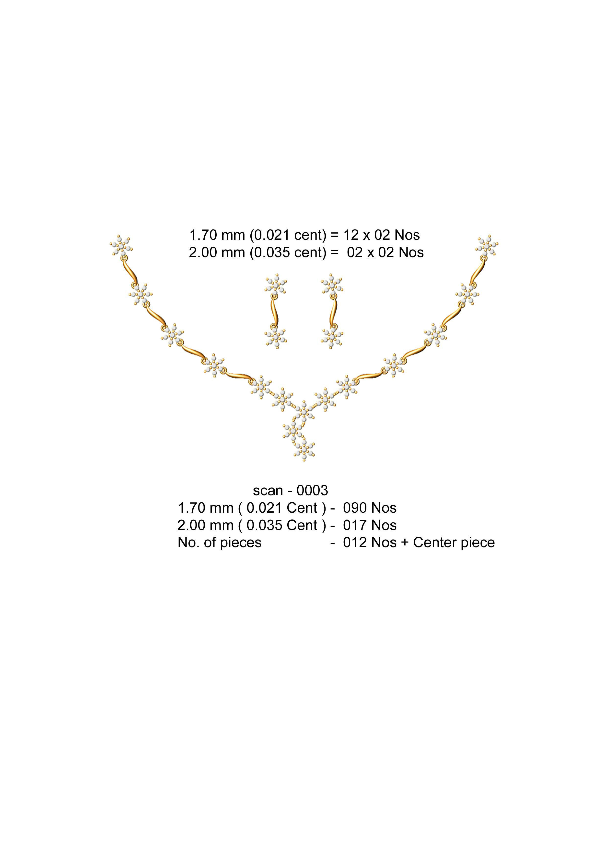  necklace bulk 50 3dm files ready to print part 02 3D print model_40