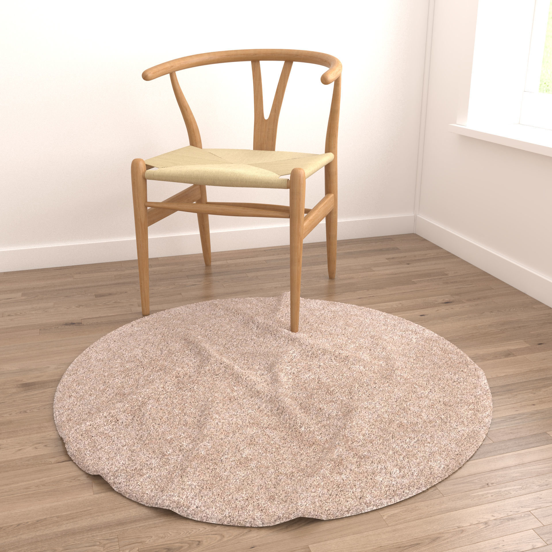 Rugs No 801 Low-poly 3D model_3