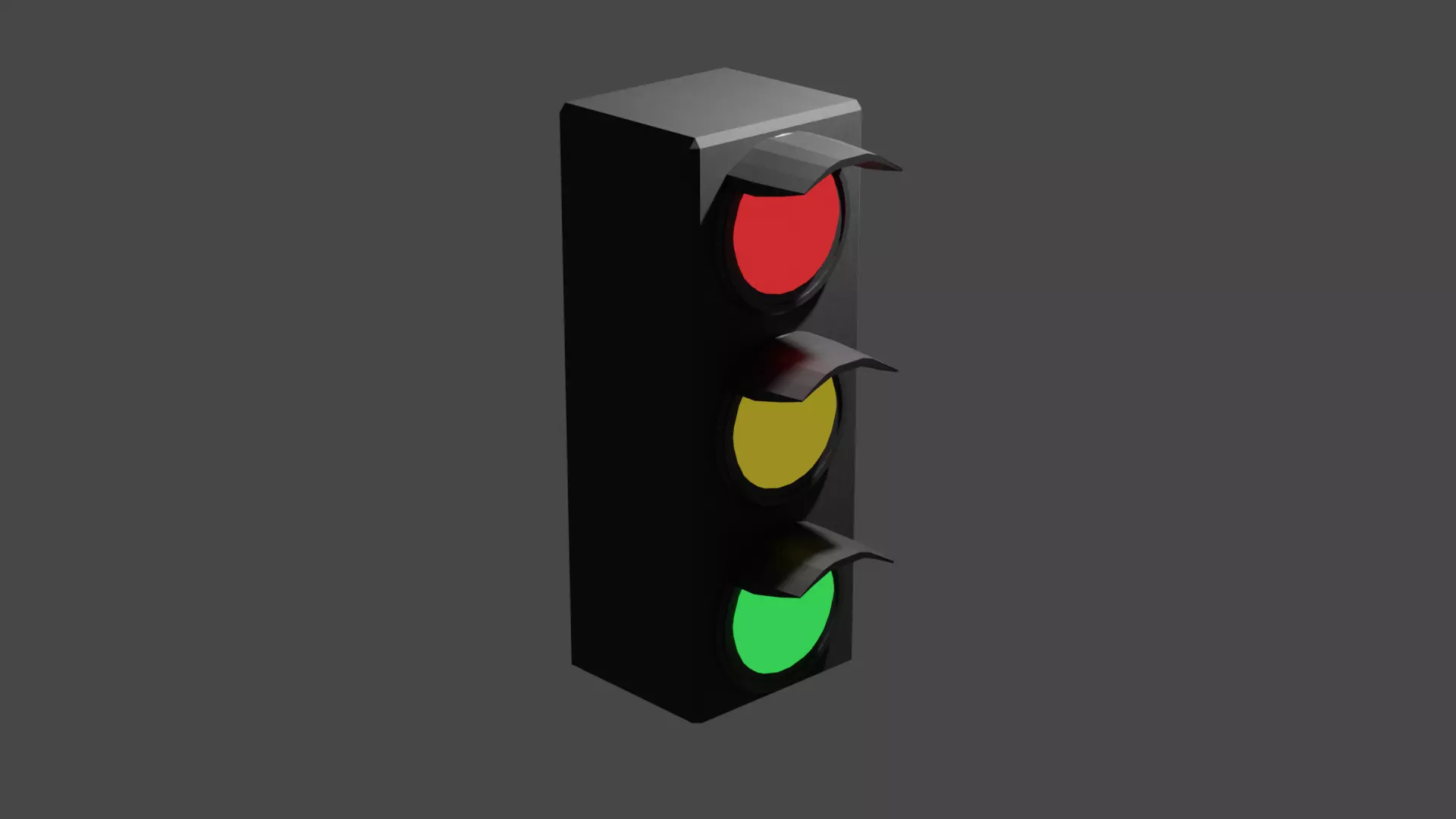 Traffic light Free 3D model