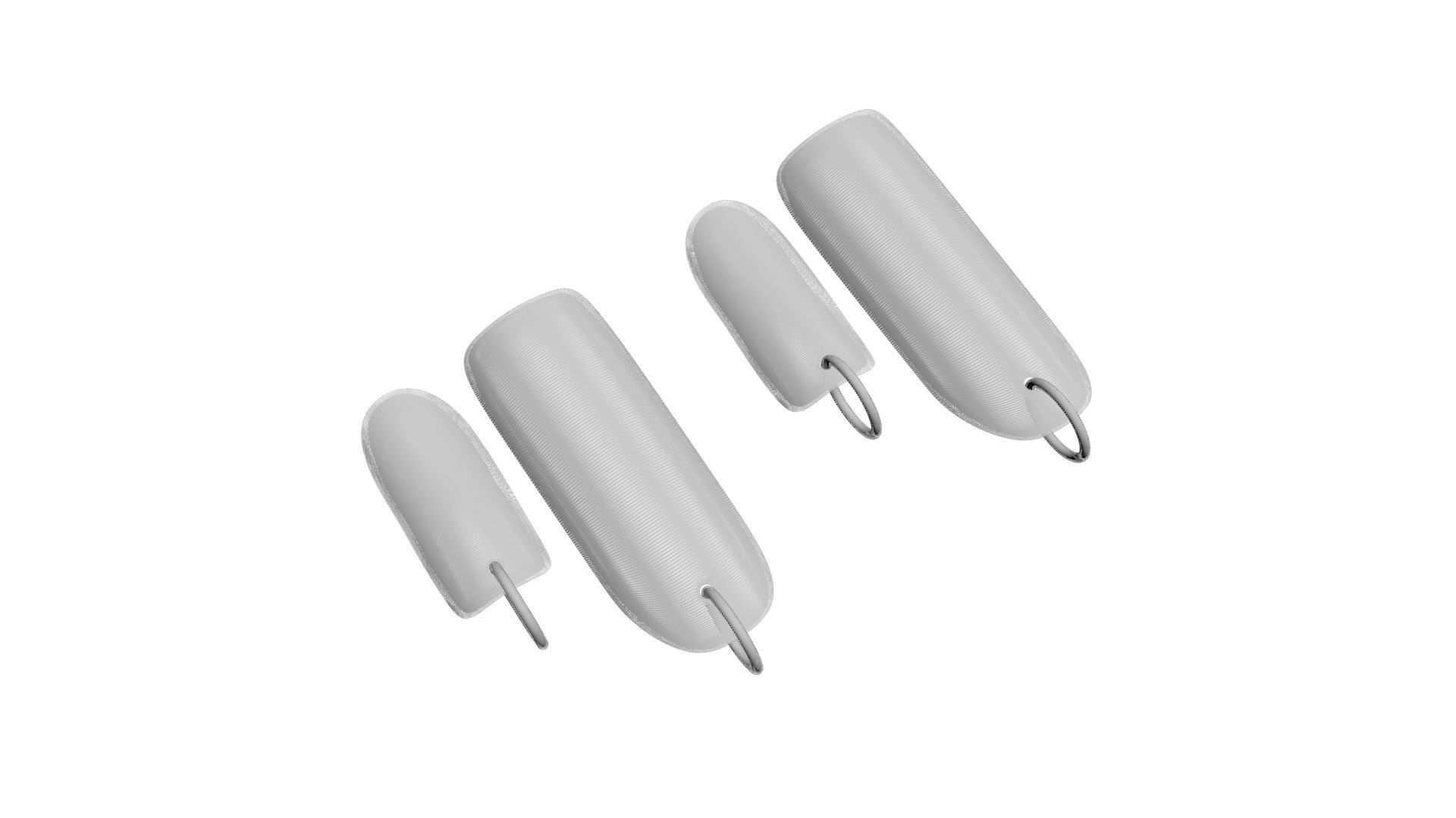 Ring For Artificial Nails 3D model_26