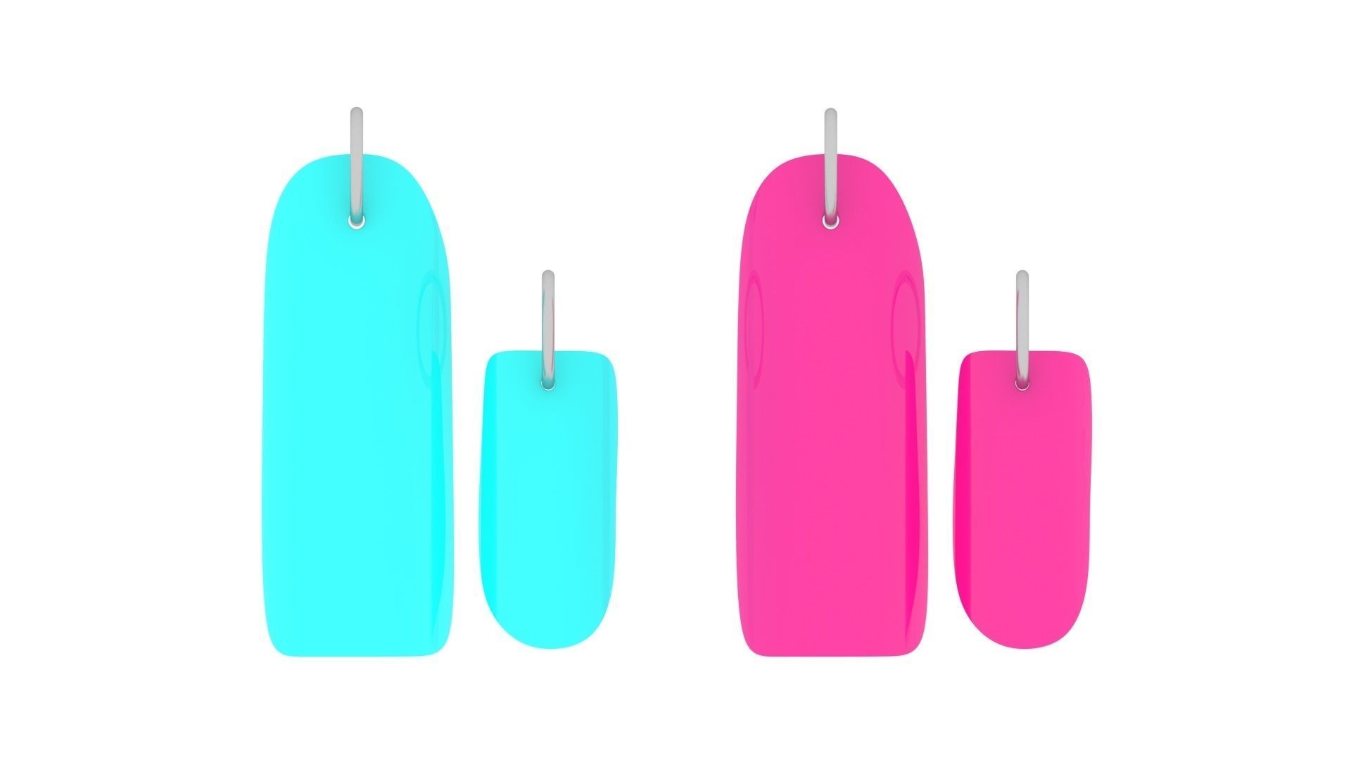 Ring For Artificial Nails 3D model_23