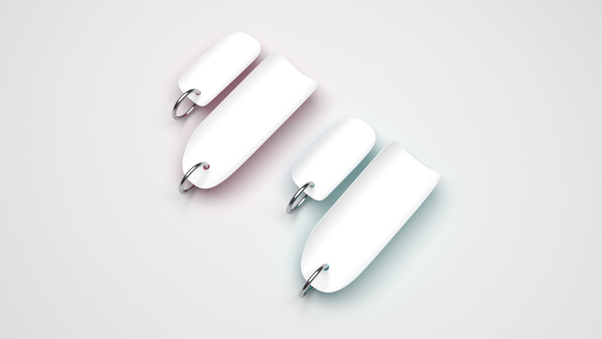 Ring For Artificial Nails 3D model_8