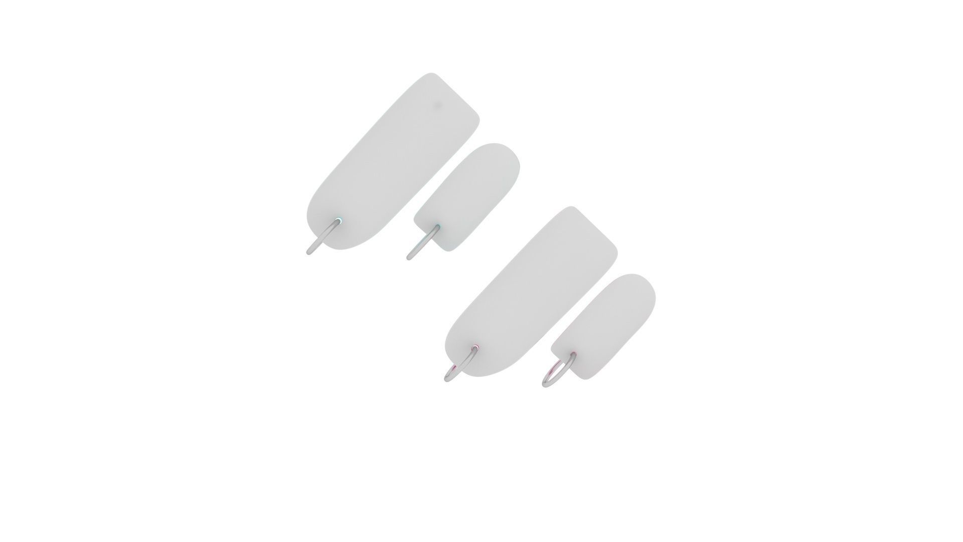 Ring For Artificial Nails 3D model_19