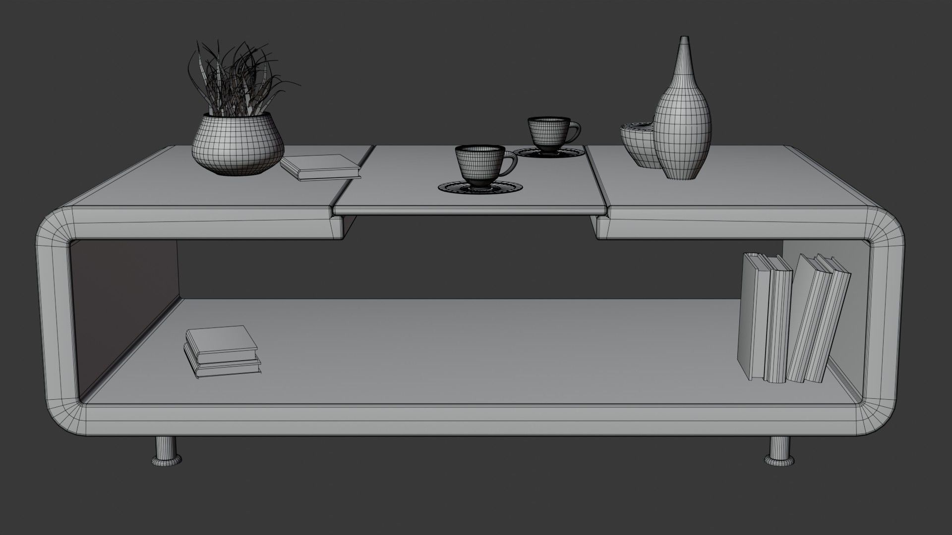 Coffee Table PART16 3D model_10