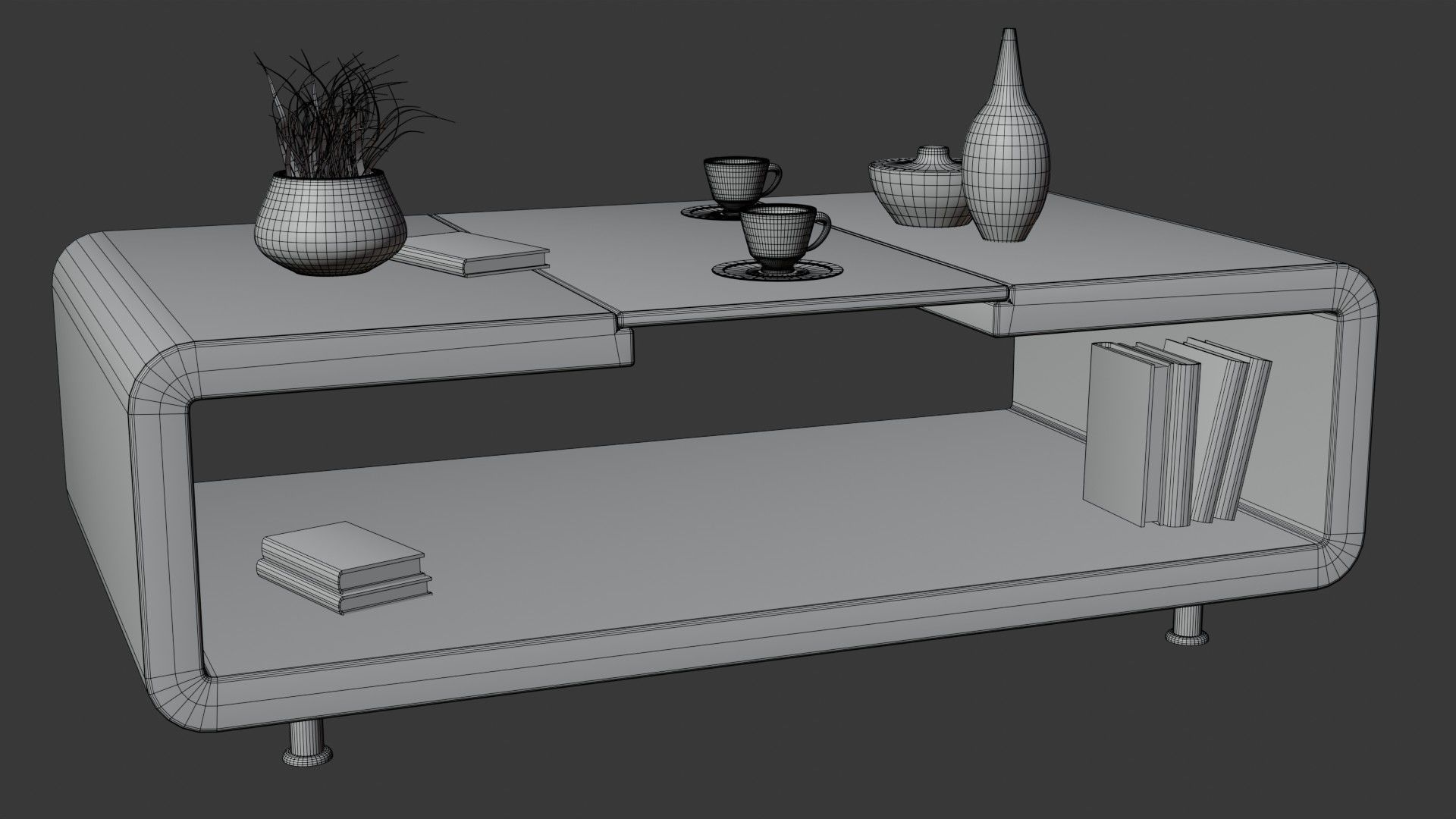 Coffee Table PART16 3D model_12