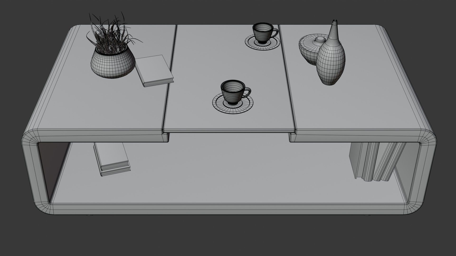 Coffee Table PART16 3D model_11