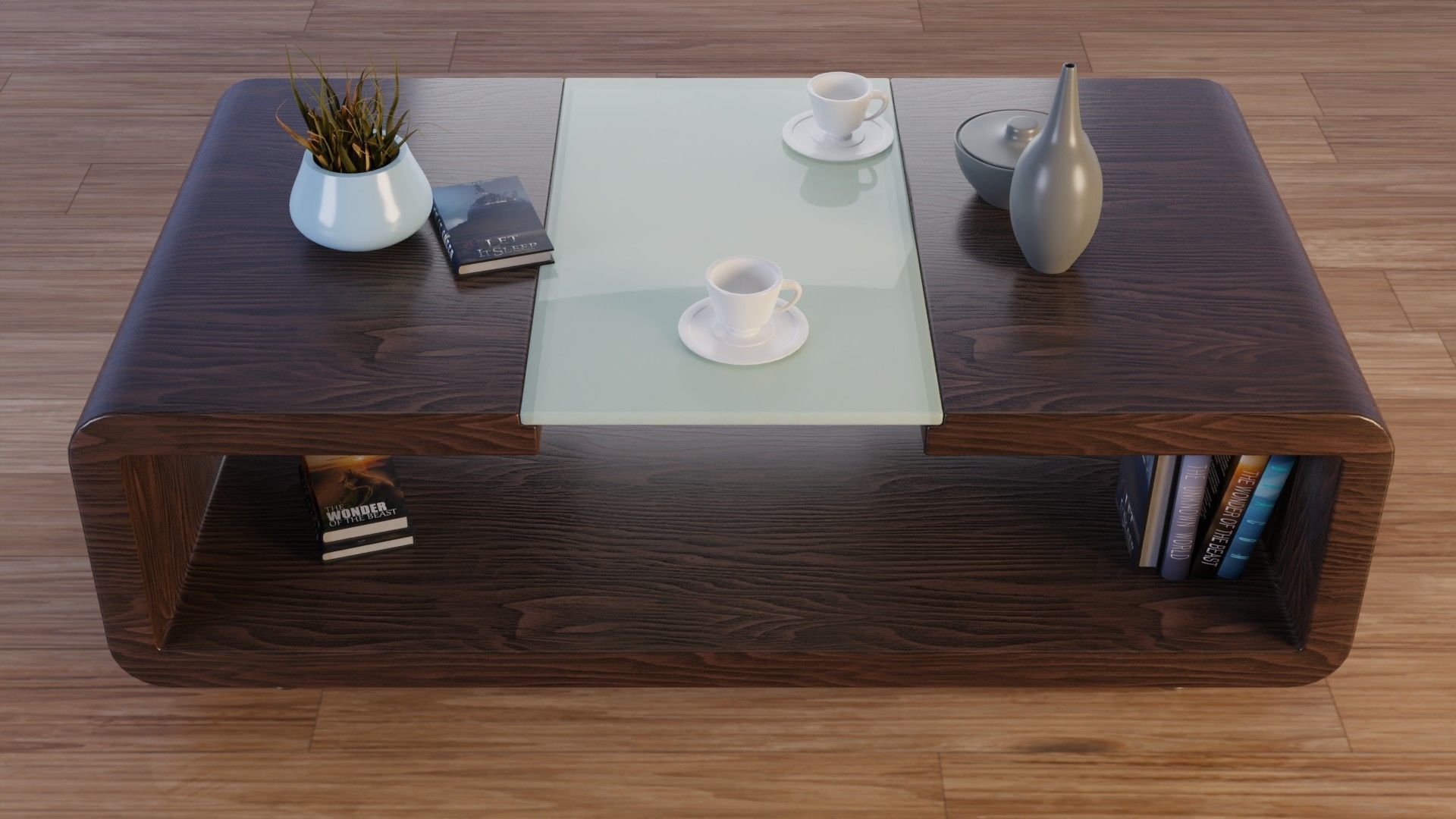 Coffee Table PART16 3D model_4