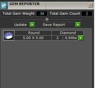 3-Stone Emerald Ring 3354 3D print model 3D print model_8