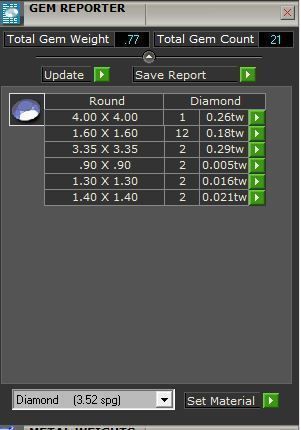 Round Diamond Engagement Ring 3355 3D print model 3D print model_8