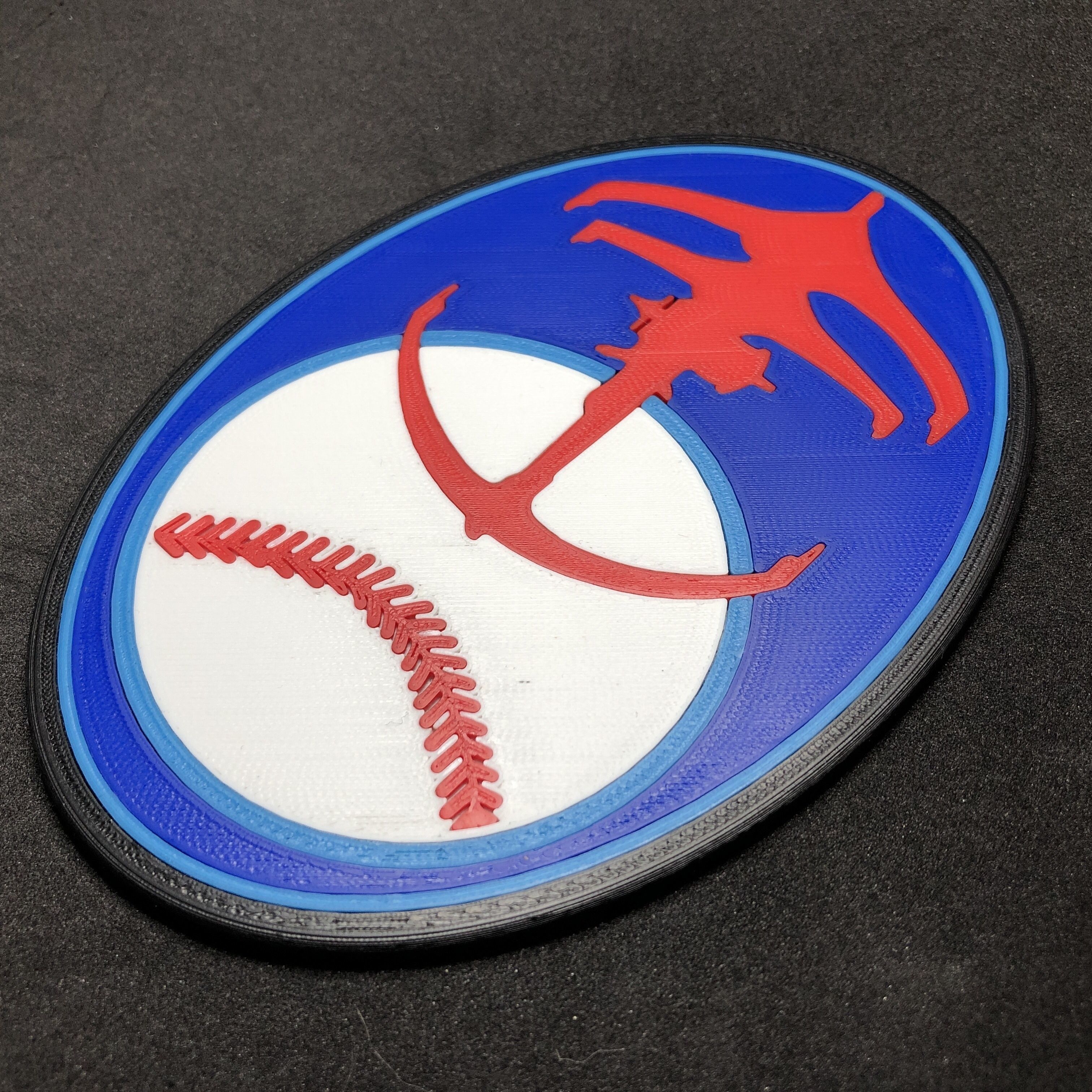 Star Trek Deep Space Nine Niners Baseball Team Logo 3D print model_7