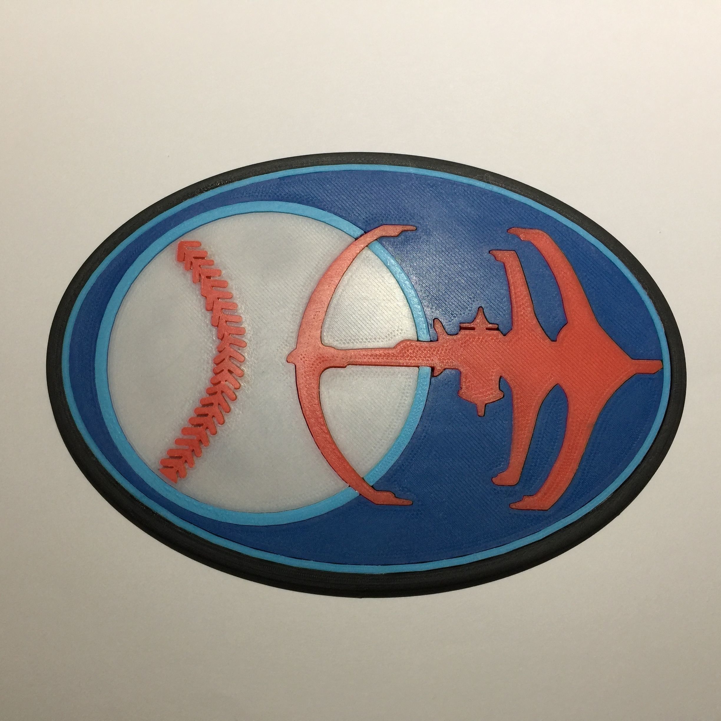 Star Trek Deep Space Nine Niners Baseball Team Logo 3D print model_1