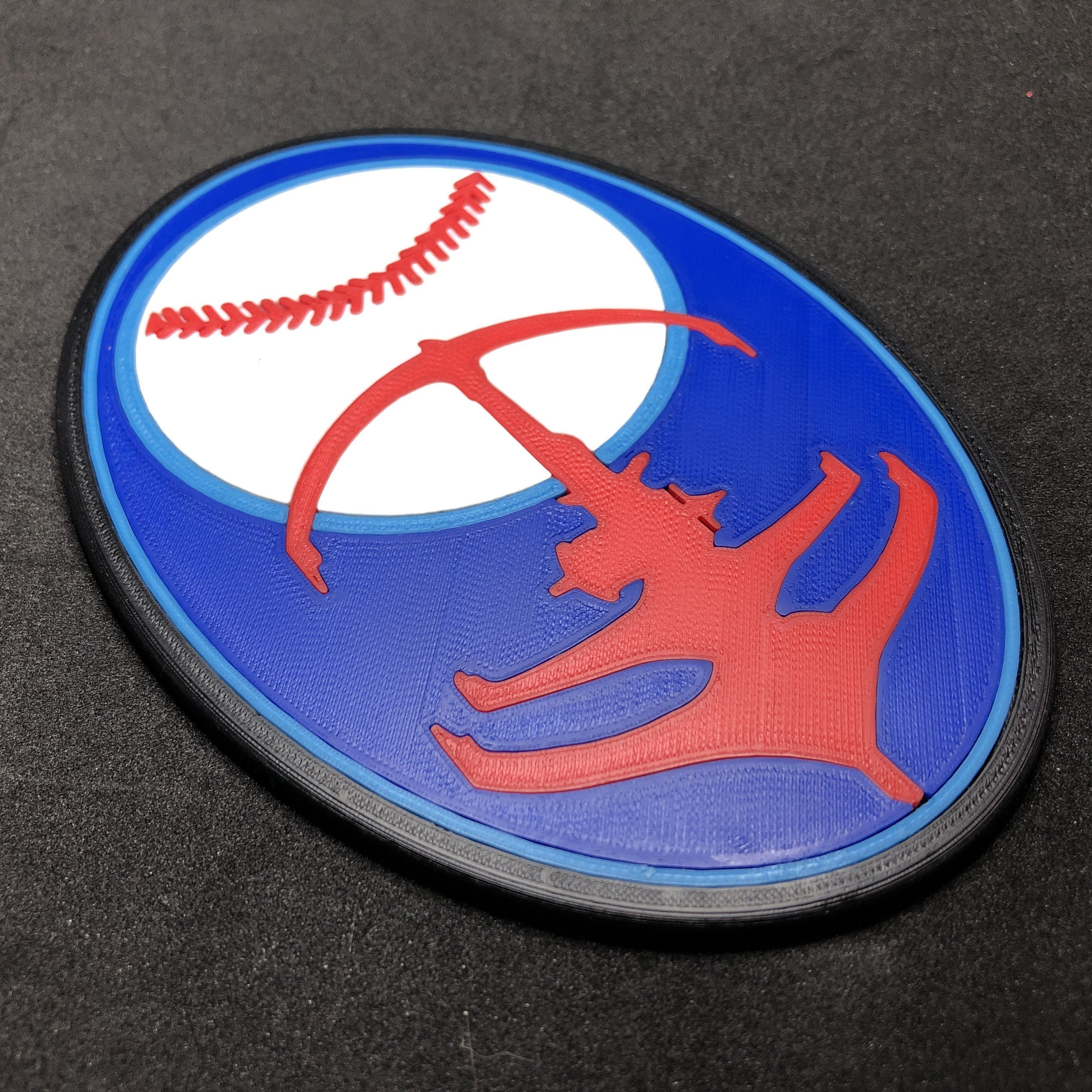 Star Trek Deep Space Nine Niners Baseball Team Logo 3D print model_4