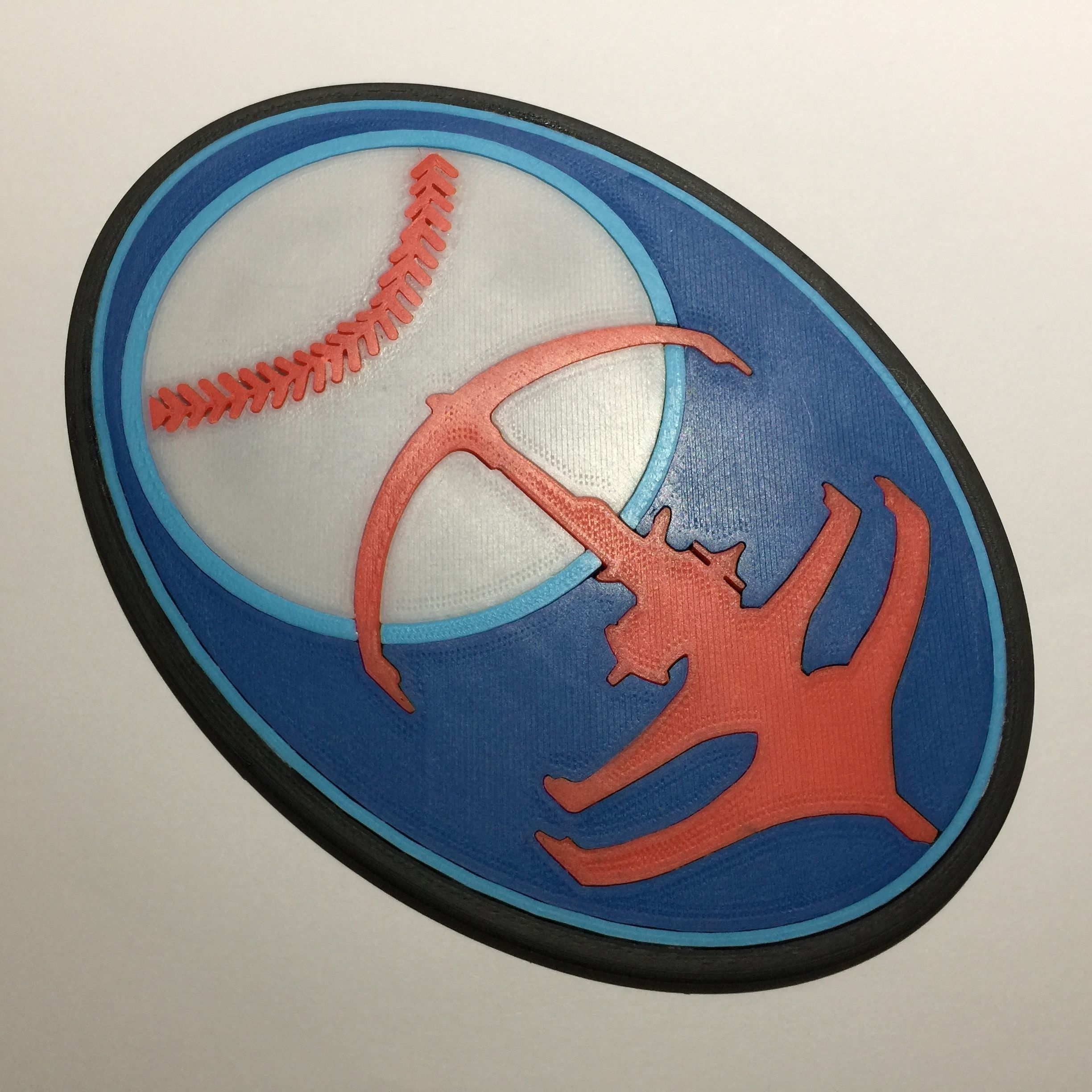 Star Trek Deep Space Nine Niners Baseball Team Logo 3D print model_2