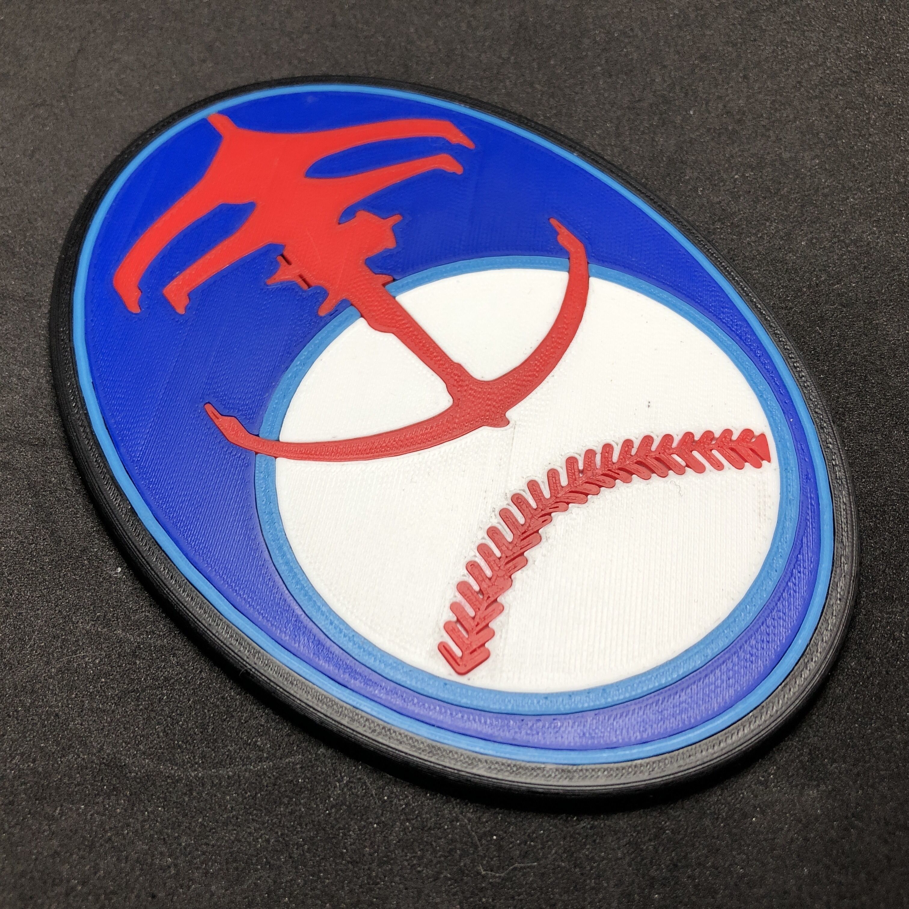 Star Trek Deep Space Nine Niners Baseball Team Logo 3D print model_6