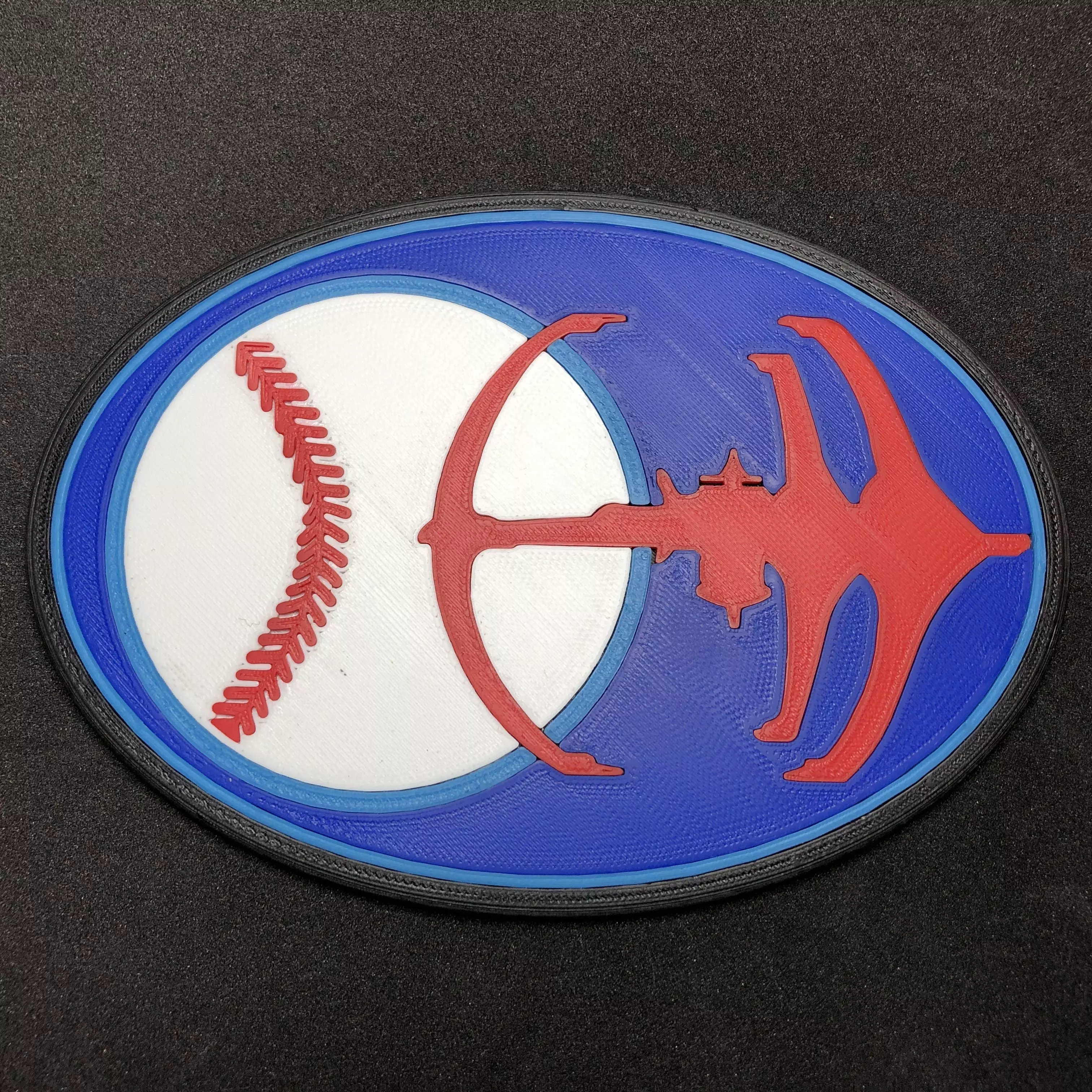Star Trek Deep Space Nine Niners Baseball Team Logo 3D print model_0