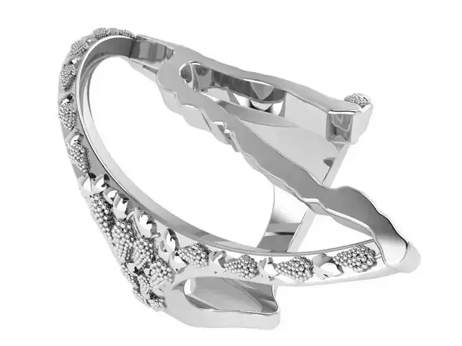 Textured ring 3356 3D print model