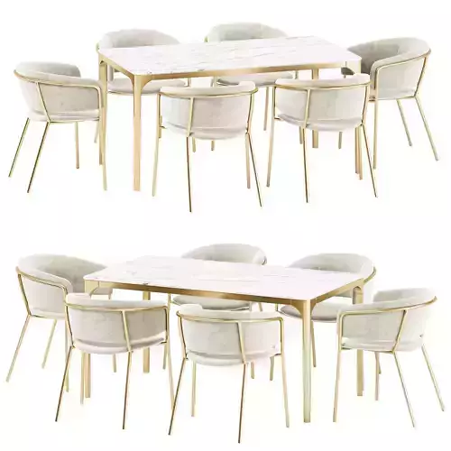 Dining set 37 3D model